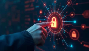 Ilustración de seguridad digital para WordPress